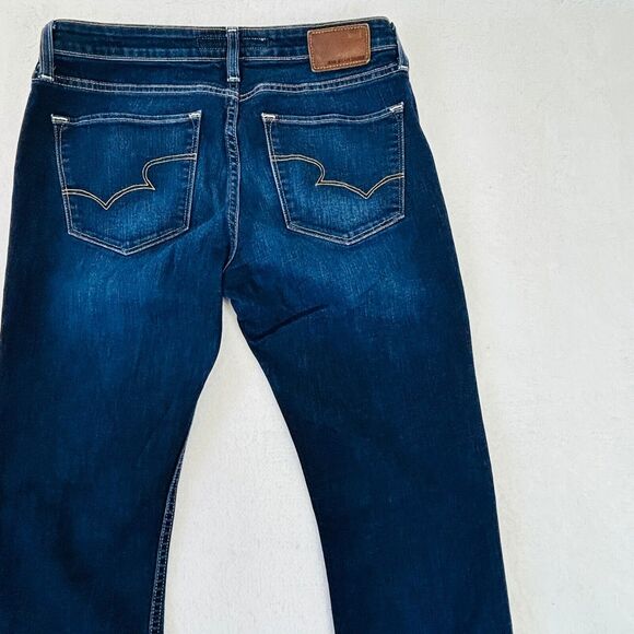 BIG STAR Mid Rise Boot Jeans Size 31 Hazel Regular Indigo Slimming - Picture 14 of 16